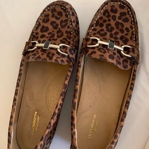 Leopard Loafers. Brand new!